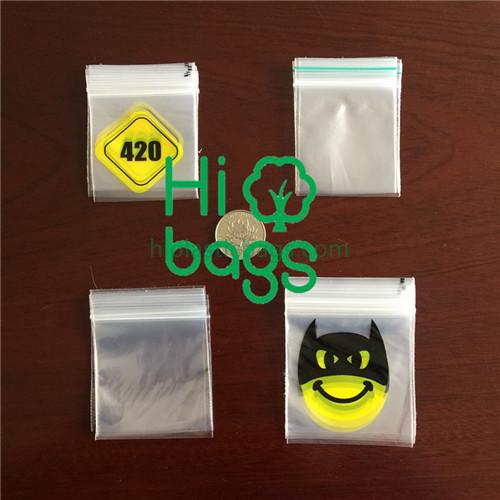 Zip lock small bags A